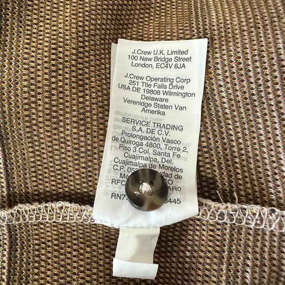 MADEWELL | Texture & Thread Button-Front Top in Stripe Cotton EUC | Medium - Picture 9 of 10